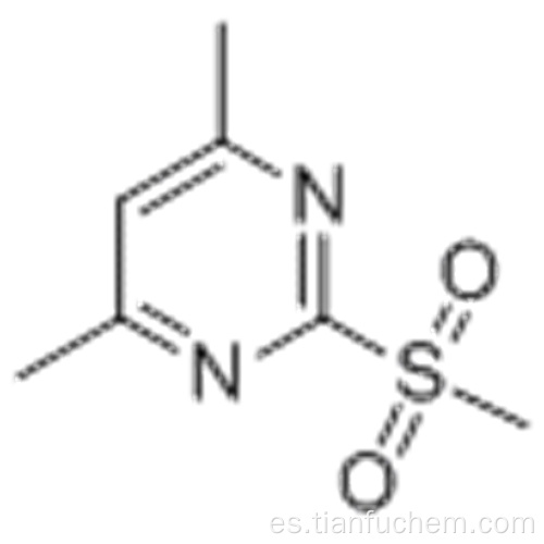 4,6-dimetil-2-metilsulfonilpirimidina CAS 35144-22-0